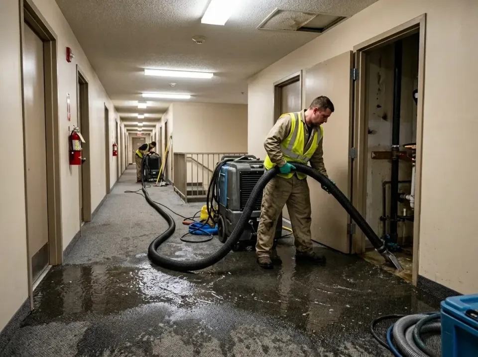 multi-unit-apartment-hallway-f-005 — frequently asked questions, Emergency Burst Pipe Water Extraction & Removal in Forest L…